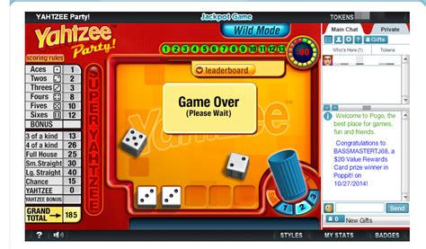 yahtzee bill|pogo yahtzee single player.
